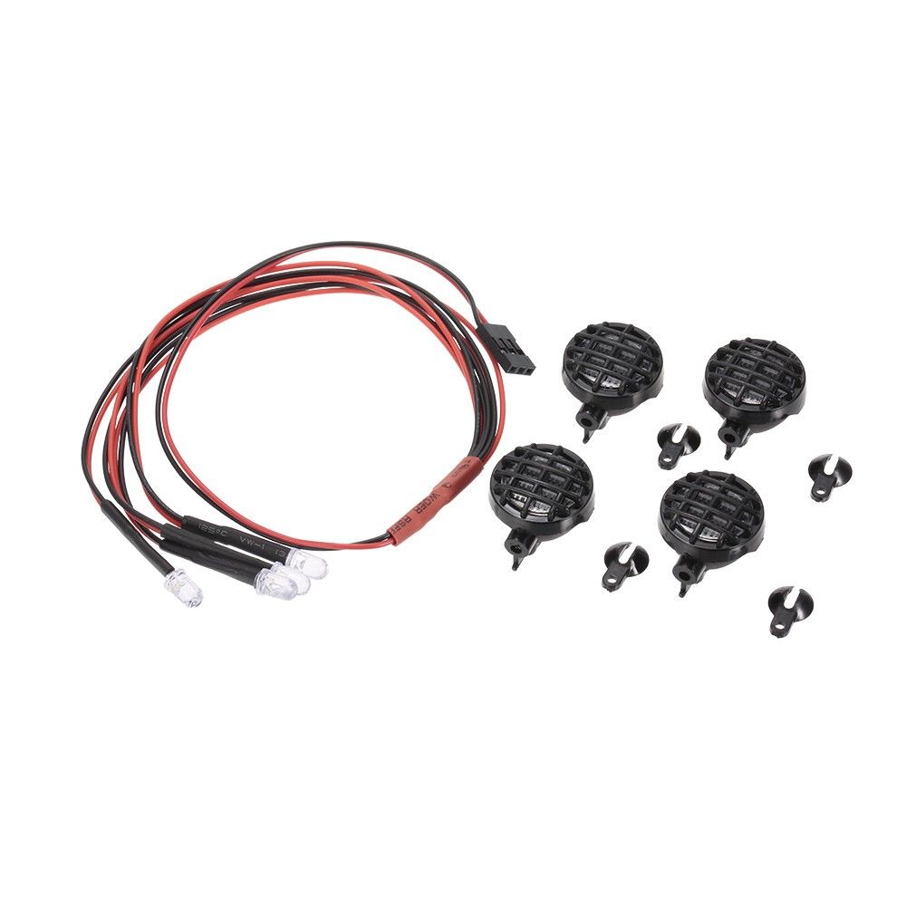 Roof Rack Luggage Carrier   Light Bar For 1/10 Monster Truck