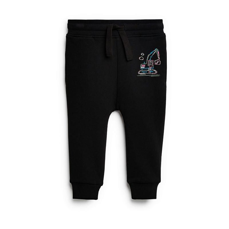 Autumn And Winter New Children's Clothing Crawler Boy's Solid Color Casual Long Pants Knit