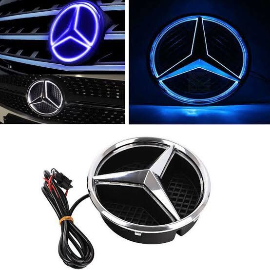 Mercedes Benz Formatic Front Grille LED Logo/emblem White Light