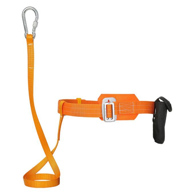 Safety Belt With Lanyard Equipment Tree Climbing Construction Style 1