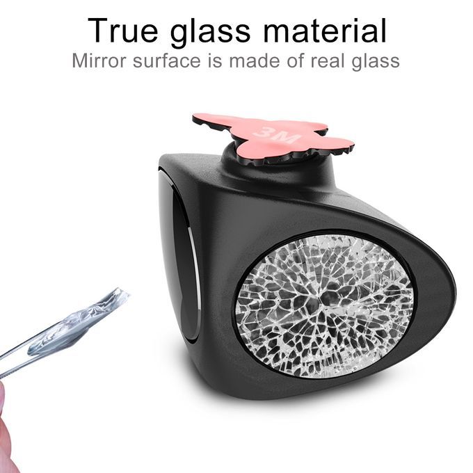 3R-046 360 Degrees Rotatable Right Blind Spot Sideistant Mirror For Auto Car