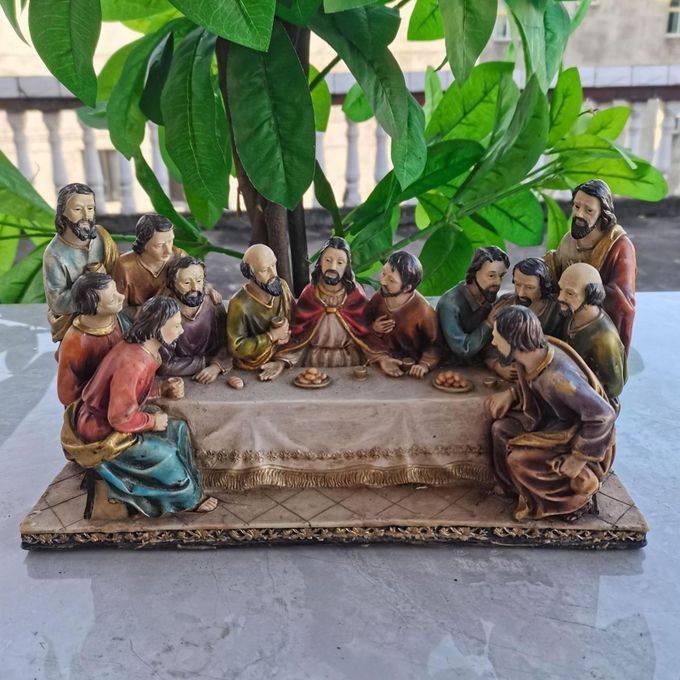 Resin The Last Supper Decorative Statue For Home Living Room Ornaments