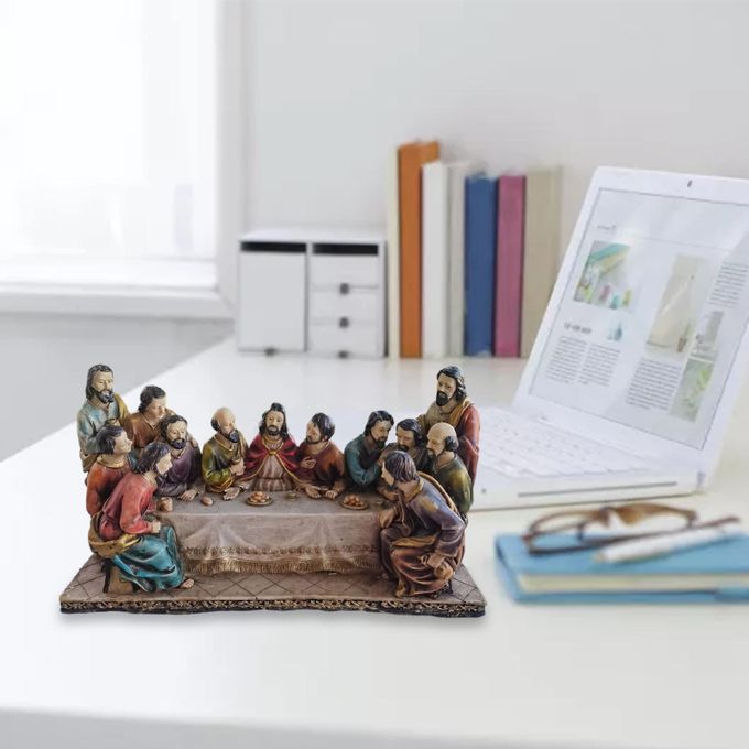 Resin The Last Supper Decorative Statue For Home Living Room Ornaments