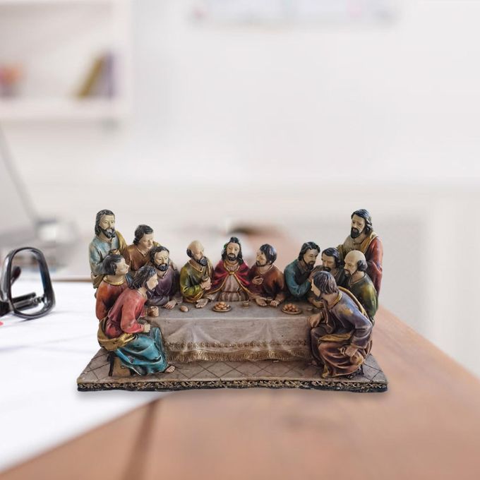 Resin The Last Supper Decorative Statue For Home Living Room Ornaments