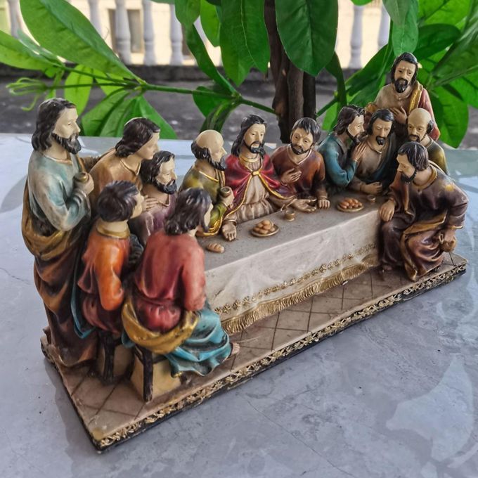 Resin The Last Supper Decorative Statue For Home Living Room Ornaments