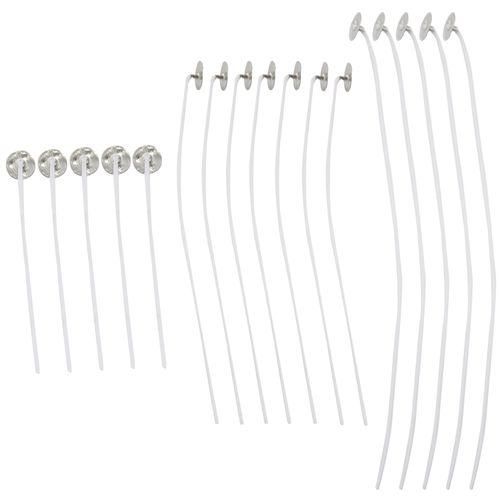 300Pcs Low Smoke Natural Candle Wick With Wax