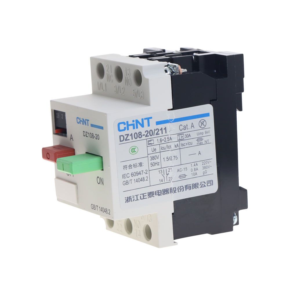 CHNT DZ108-20 211 16A (10-16A) Motor Protection Motor