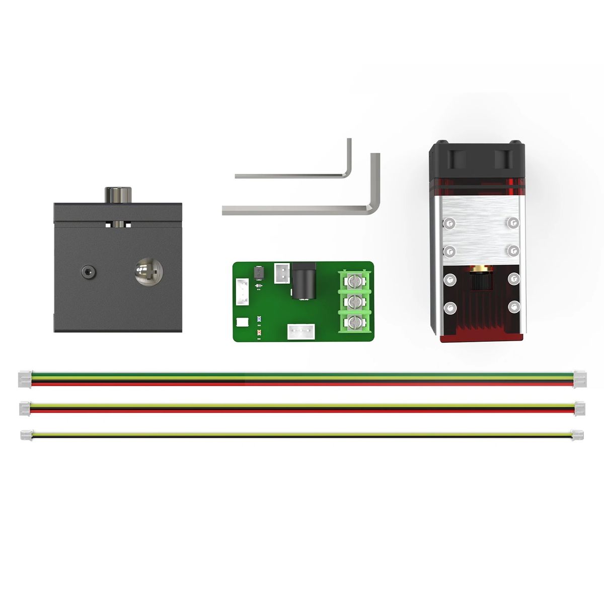 Upgraded 30W Focusable Laser Module Kit Optimized Air Assist