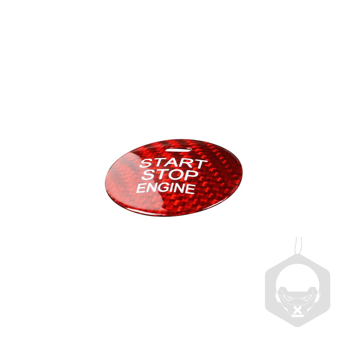 Carbon Fibre Protector Car Engine Start Stop Switch Button