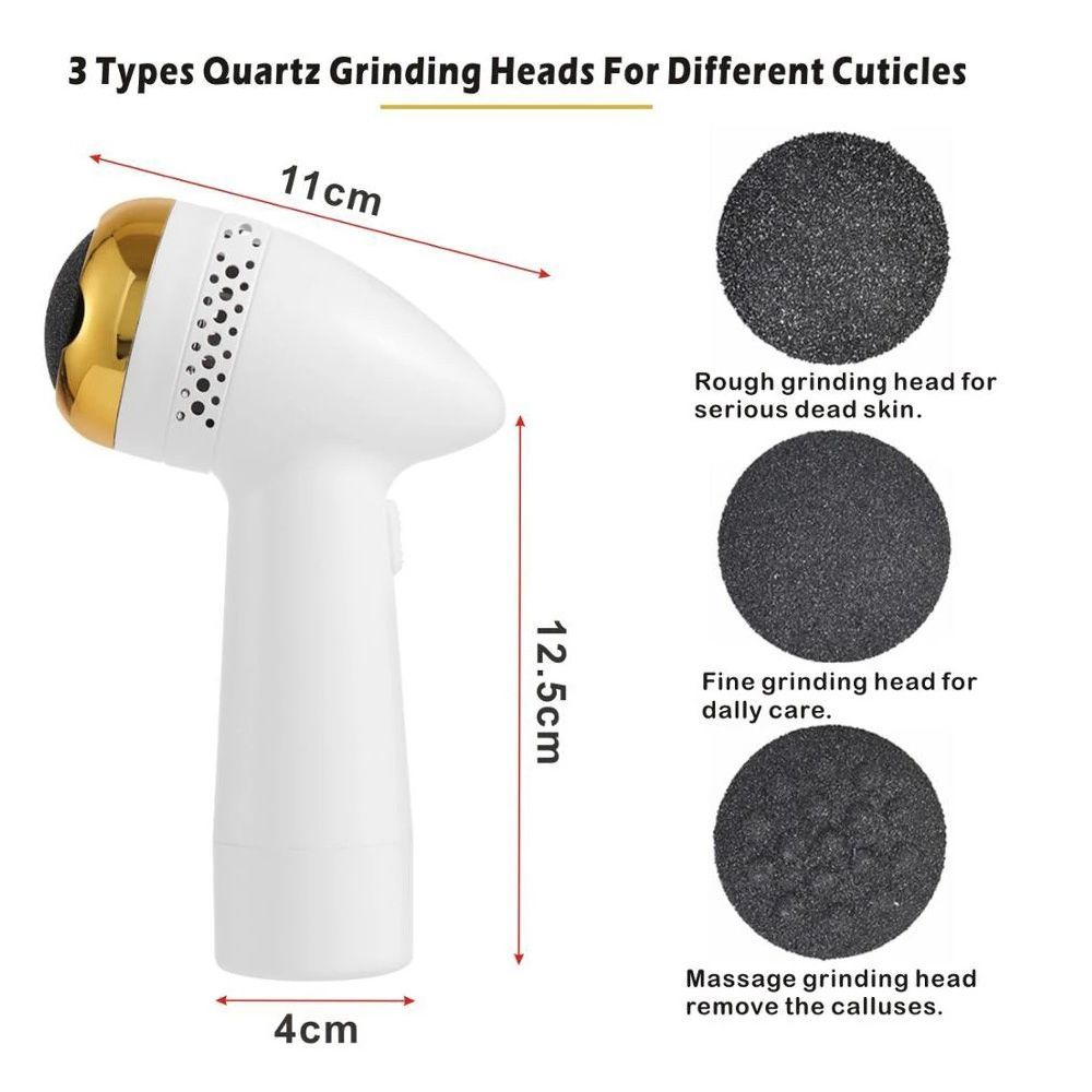 Electric Portable Dead Skin Machine Feet Polisher Clean Hard Dead Skin Feet File Pedicure Remove Foot Grinder