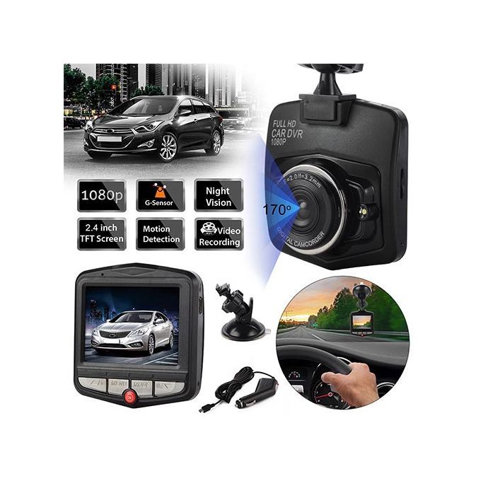 2.4'Driving Recorder HD 1080P Video Recorder Video Night Vision Loop Recording