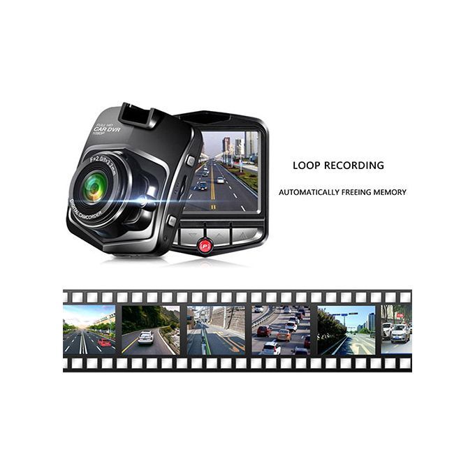 2.4'Driving Recorder HD 1080P Video Recorder Video Night Vision Loop Recording