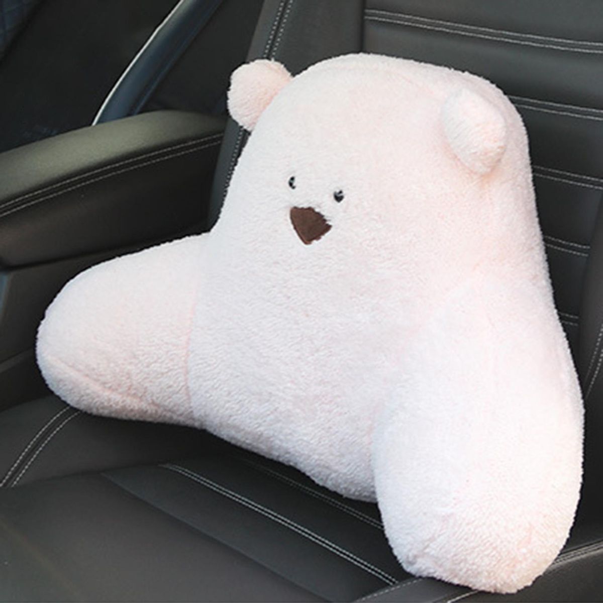 Lumbar Pillow Cute Cartoon Lumbar Pad Pink