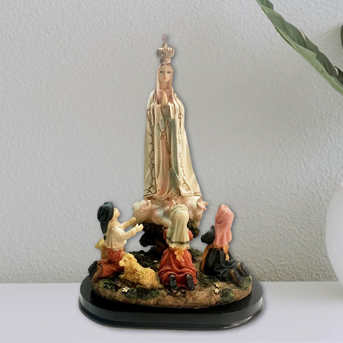 Catholic Virgin Mary Holy Our Lady Of Lourds Fatima Ornament For