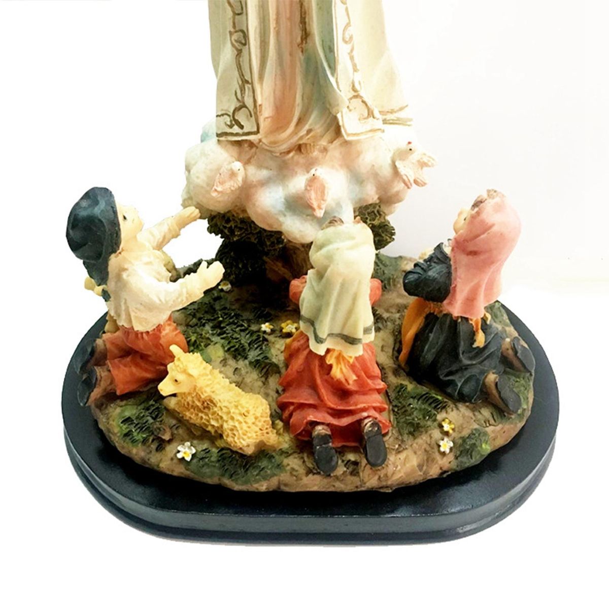 Catholic Virgin Mary Holy Our Lady Of Lourds Fatima Ornament For