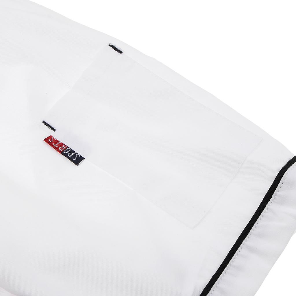 Summer Breathable Chef Jacket Coat Kitchen 2XL White