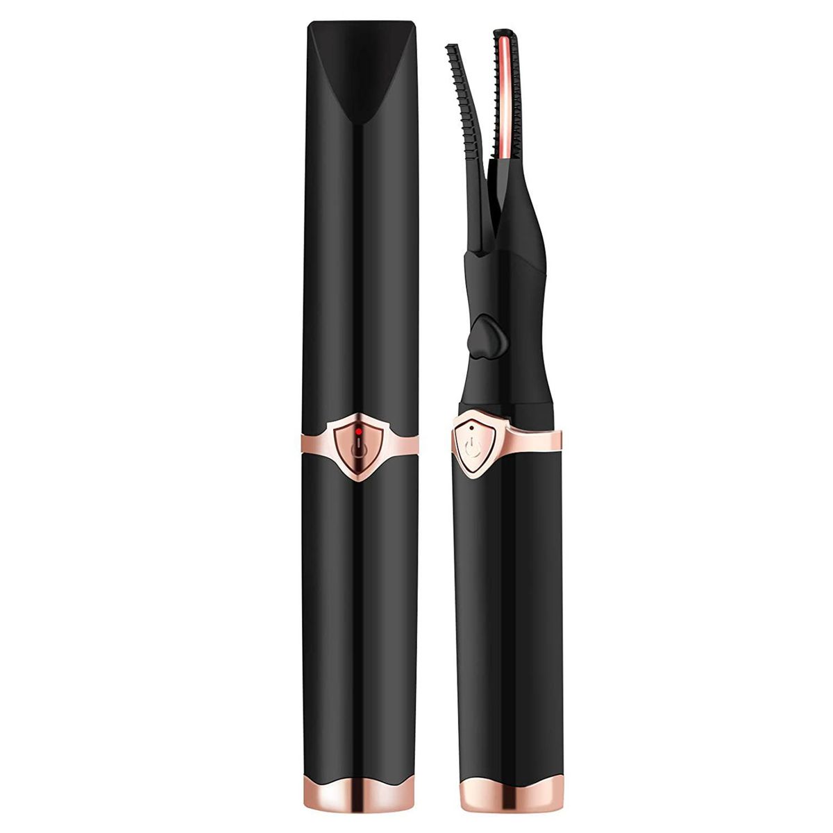 2 In 1 Electric Eyelash Curler Portable Rechargeable Heated