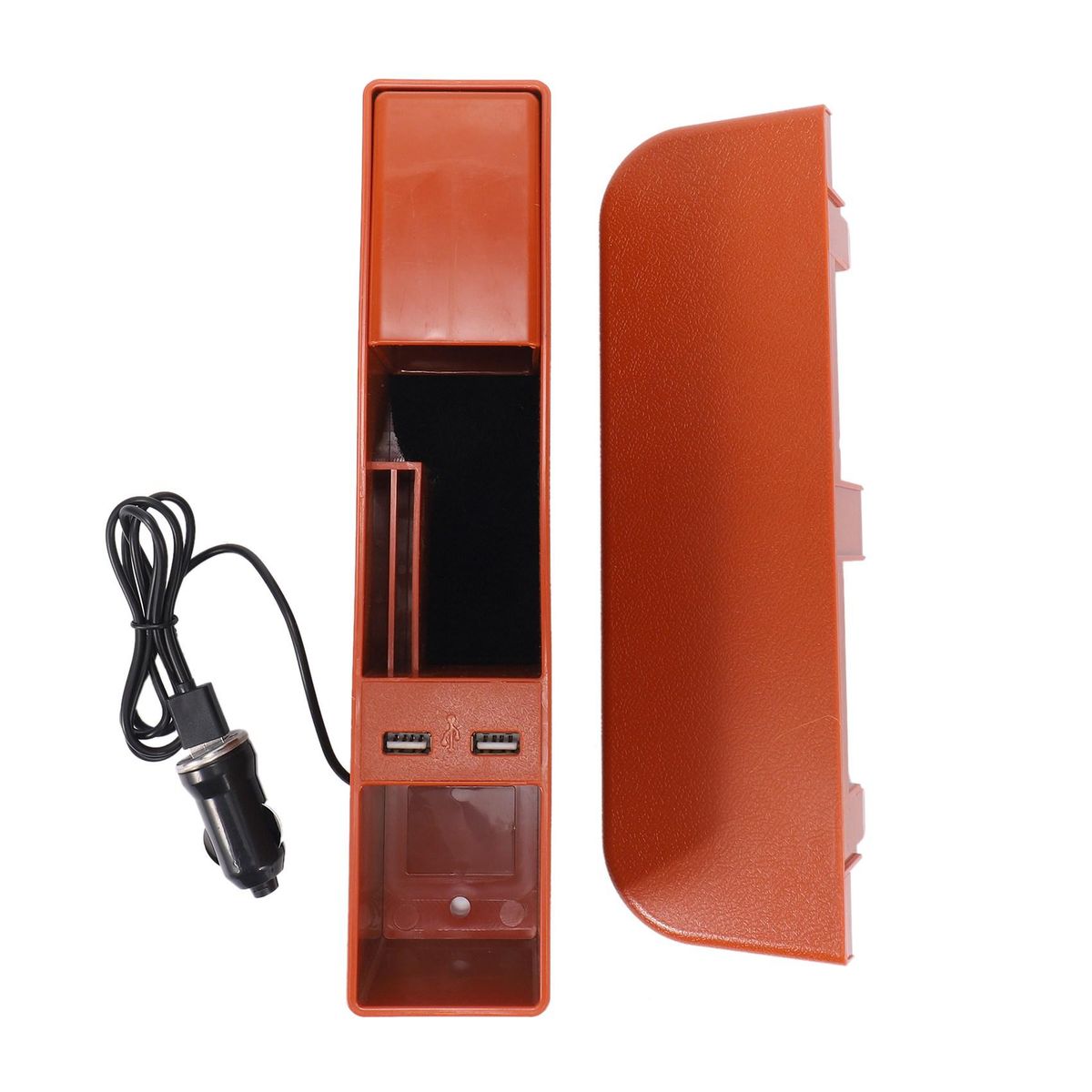 Car Seat Side Pocket,With Coin Holder 2 Usb Ports Gap