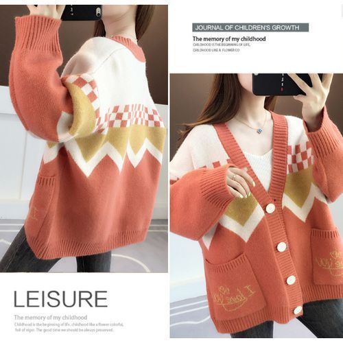 Women's Autumn And Winter Loose Temperament Jacket