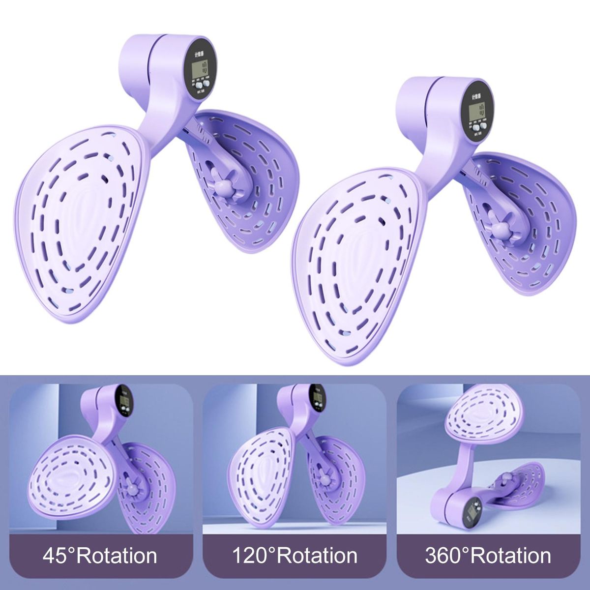Leg Clamp Device Leg Thigh Hip Strengthening Device Purple