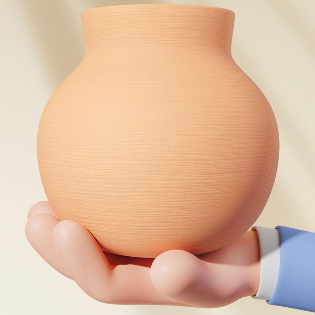 Electric Pottery  Tool, Ceramic Orange Cat