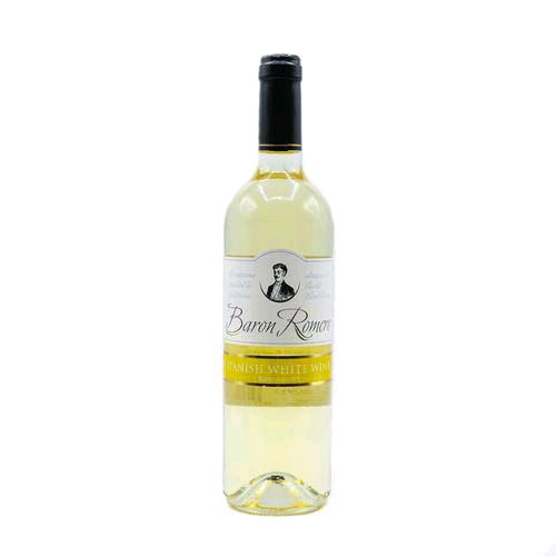BARON ROMERO SPANISH WHITE WINE 750ML
