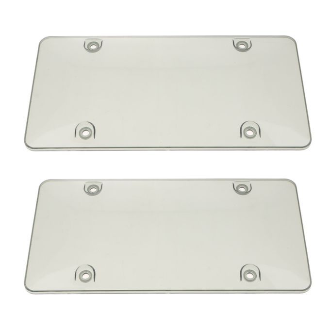 Universal Plastic Plate Number Cover / Frame
