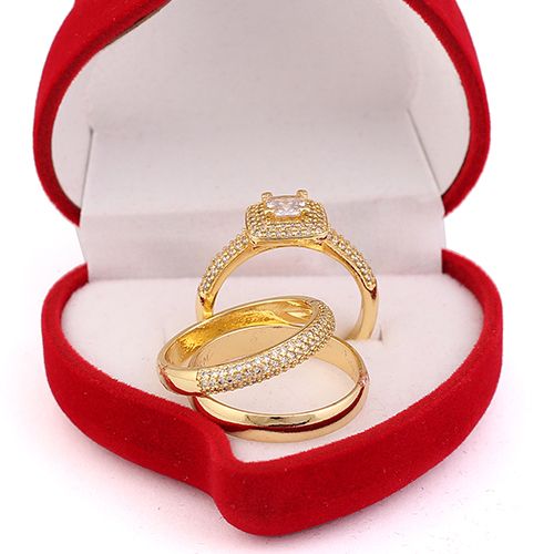 Couples Wedding Band Set
