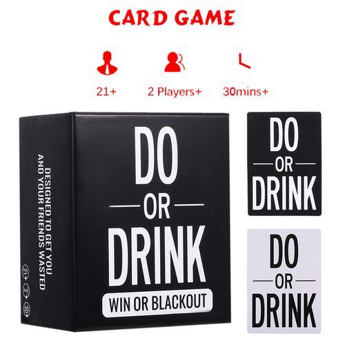 Do Or Drink Adult Fun Card Games