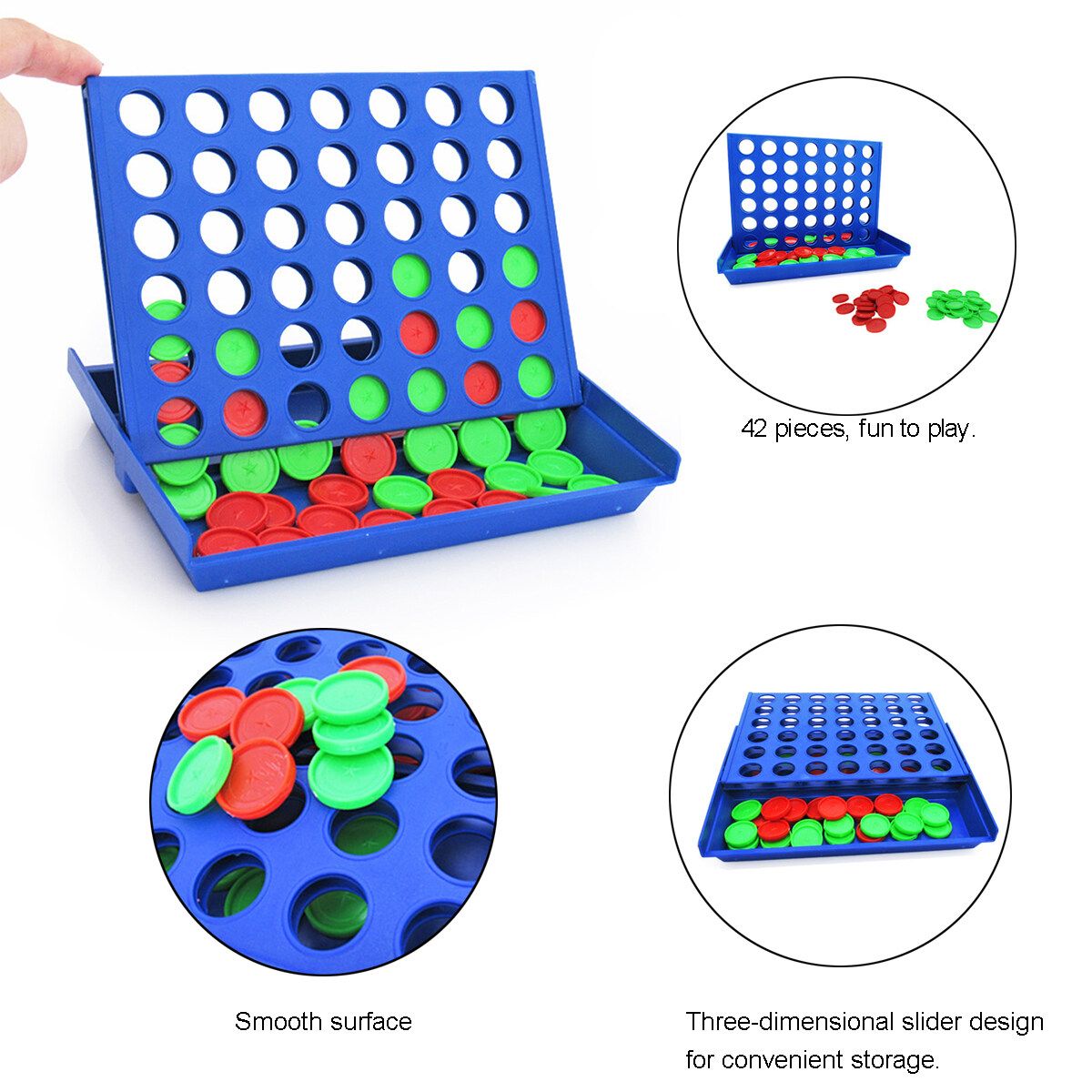 Connect 4 In A Row Four In A Line Board Game Child Family Fun Take On Trips Toys