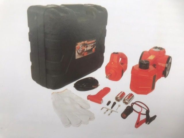 3in1,  Big 7Ton Auto Electric Hydraulic Floor Jack Lift  Double Motor
