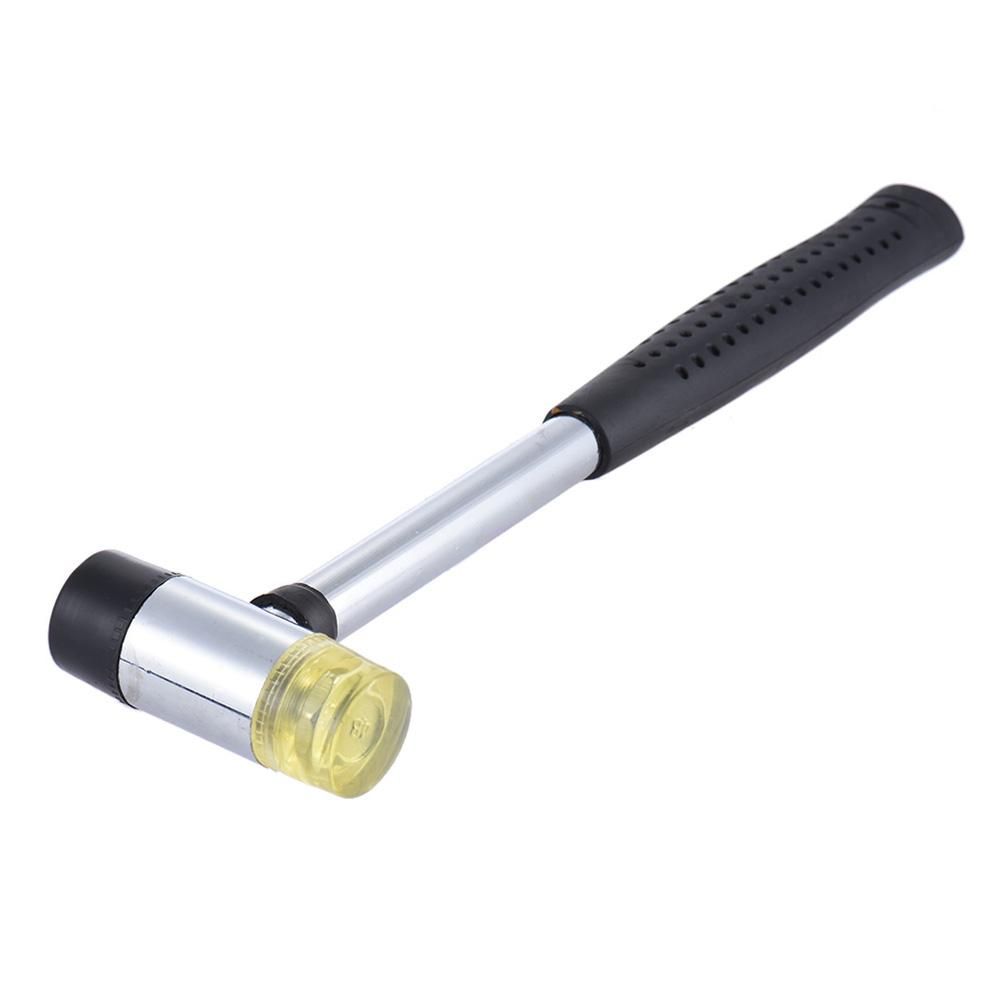 Double Headed Rubber Hammer Mallet Detachable Replaceable Fret Fretboard Fretwork Installing Tool for Guitar Bass Ukelele Mandolin