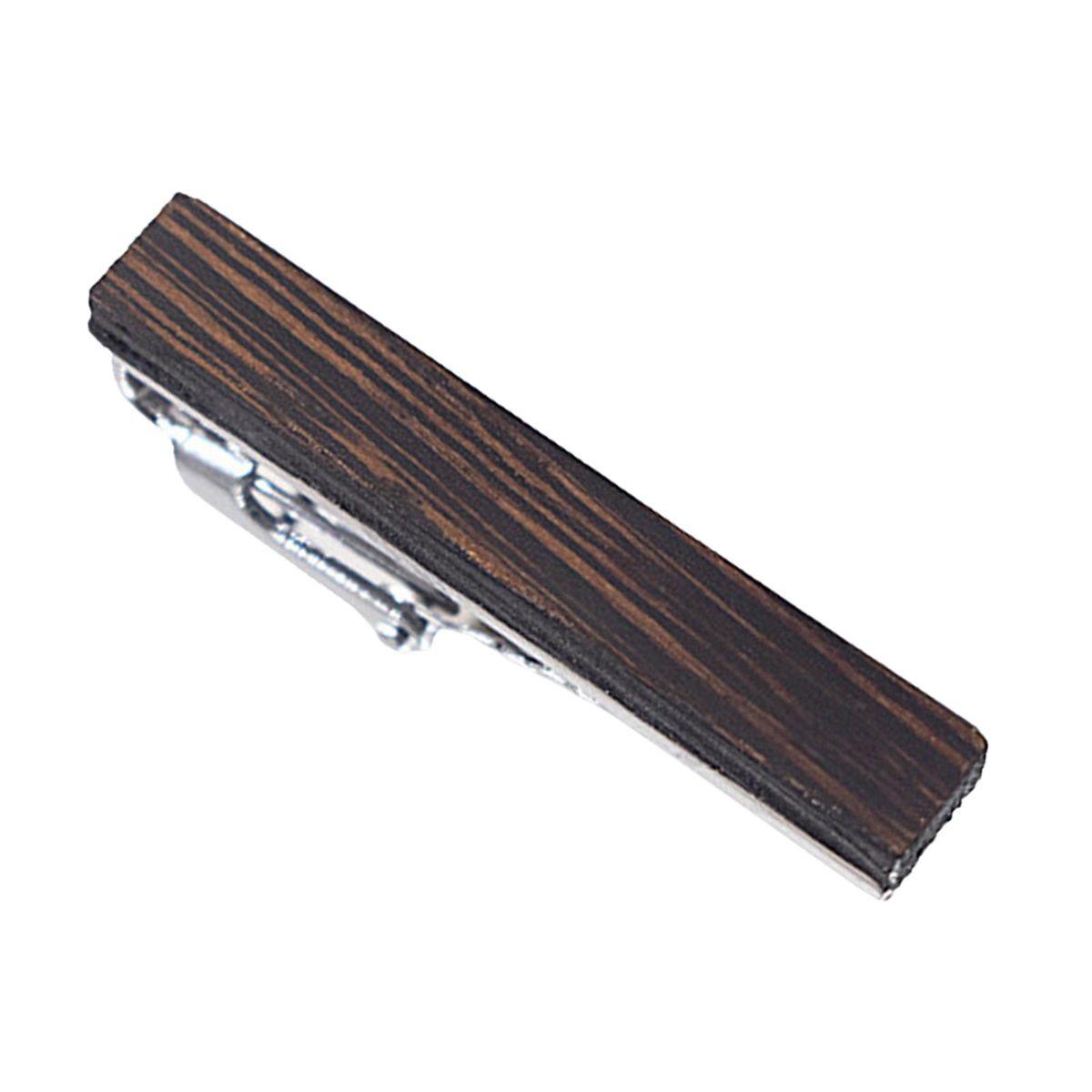 Wood Simple Men Tie Clip Bar Necktie Clasp Clamp Door