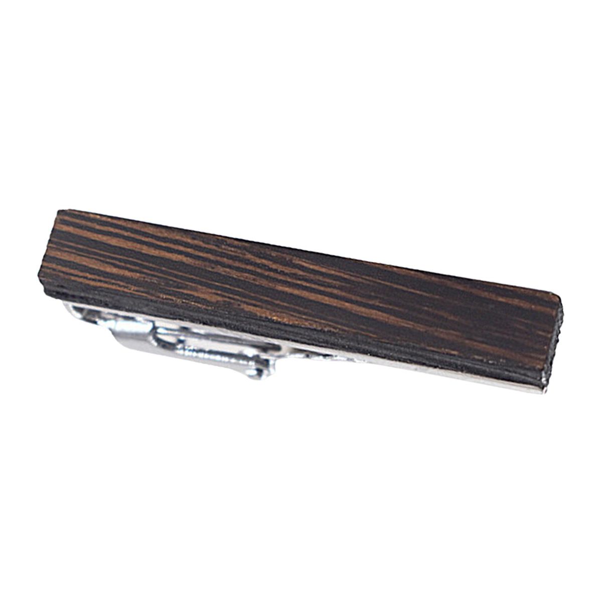 Wood Simple Men Tie Clip Bar Necktie Clasp Clamp Door