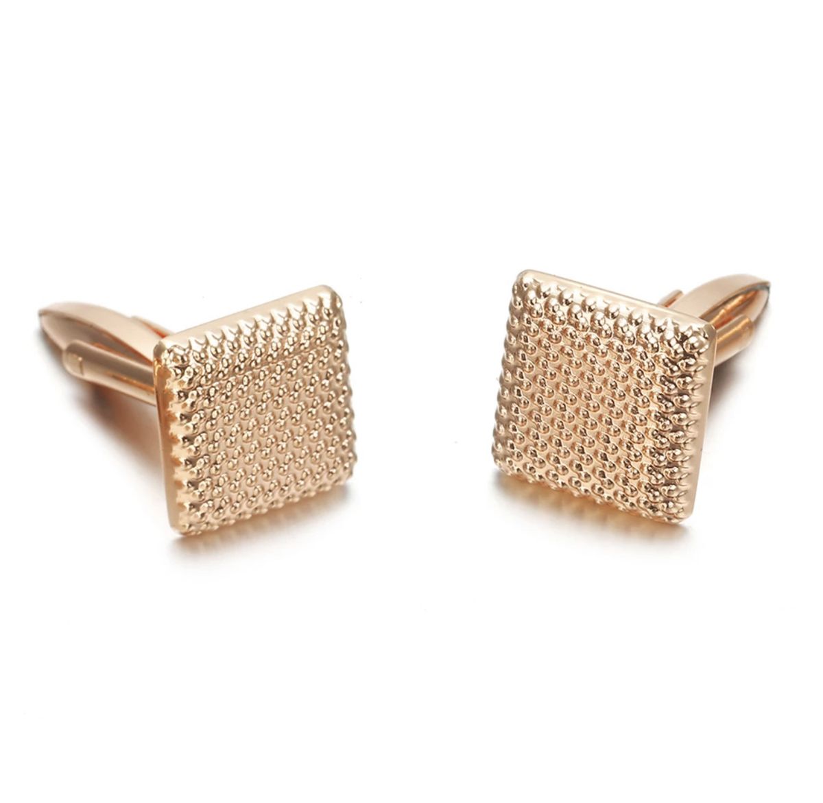 Men's NetPrint Cufflinks -Gold