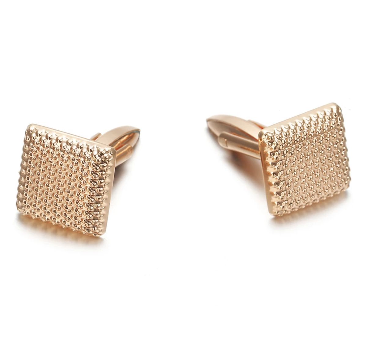 Men's NetPrint Cufflinks -Gold