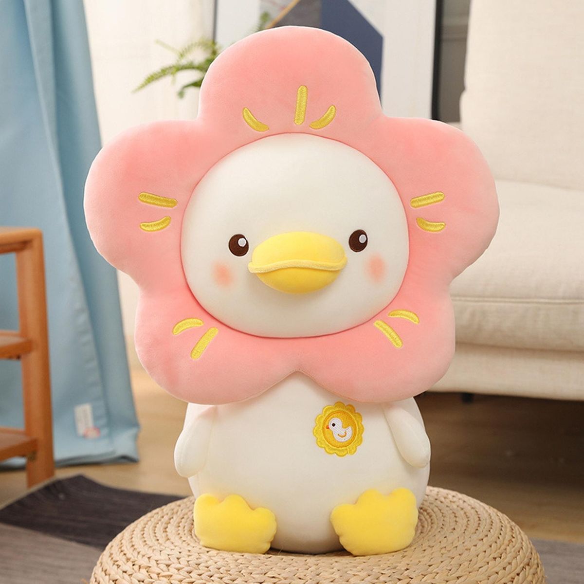 Duck Plush Toy Cartoon Duck Doll Animal Doll Plush Toy Pink