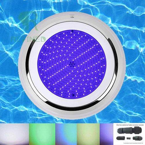 18W 230mm LED Swimming Pool Party Light Stainess 100% Resin Filled RGB AC12V