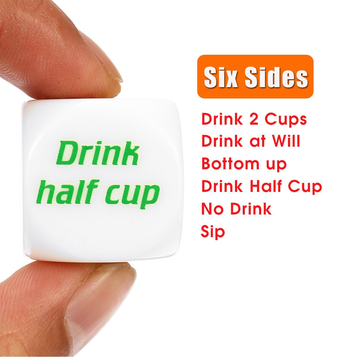 Party Bar Drinking Mora Dice Decider Game Pub Toy Die Funny Adult Stag Hen Gift