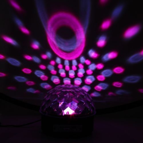 10 - 25W 6 LEDs RGB LED Magic Crystal Ball Disco Light