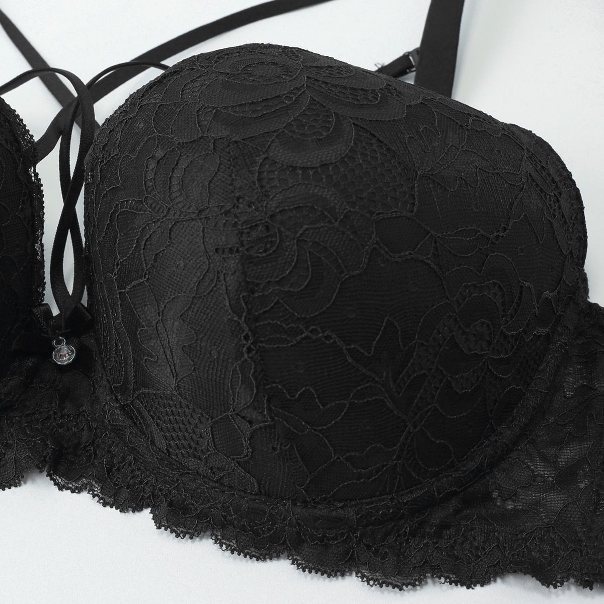 FRONT CROSS B CUP  LACE BRA FOR WOMEN