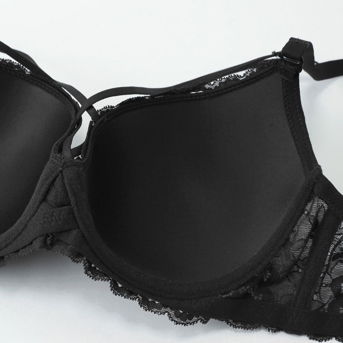 FRONT CROSS B CUP  LACE BRA FOR WOMEN