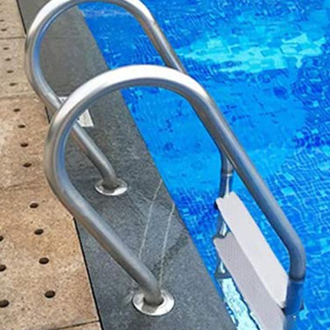 Swim Pool Rung Ladder Steps Swimming Pool Molded Pedal Escalator