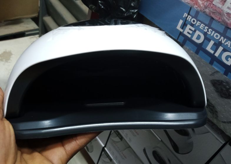 LED UV Fast Dryer Nail Lamp  220w With Touch Button- White