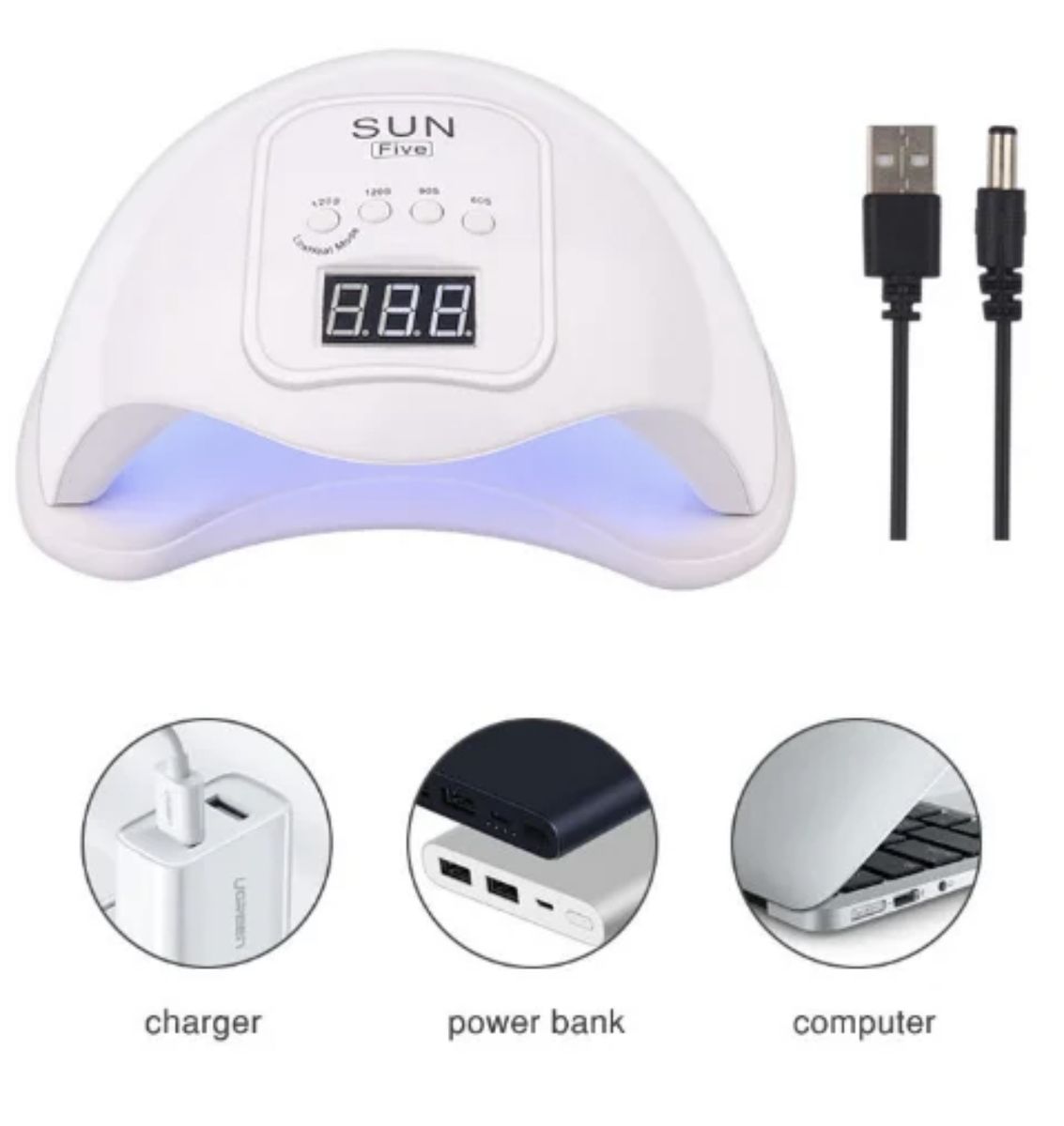 5x 180w Hand And Leg Nail Dryer