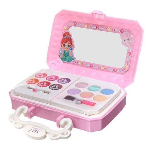 Princess Makeup Set Toy For Kids Cosmetic Girls Kit Eyeshadow Lip Gloss Kits
