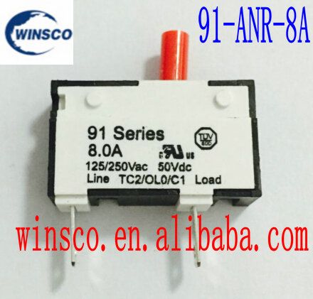 KUOYUH BREAKER 100% ANR 8A CIRCUIT SERIES 91 91-ANR-8.0A