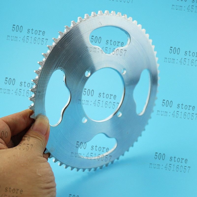 80 Tooth 25H Rear Chain Sprocket Fit 2 Stroke 47cc 49cc Engine Mini ATV Quad 4 Wheeler Pocket Bike 29mm