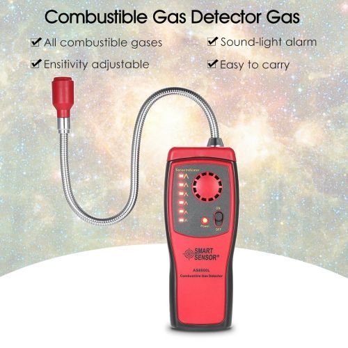 SMART SENSOR Handheld Mini Combustible Gas Sensor Analyzer Breath Alyzer Air Quality Monitor Gas Detector For Hazardous Gas Leak