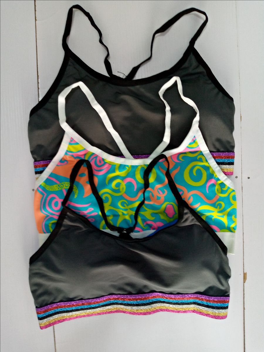 3 In 1 Women's Athletic Sports Bra - Turkish Bra- For Ladies